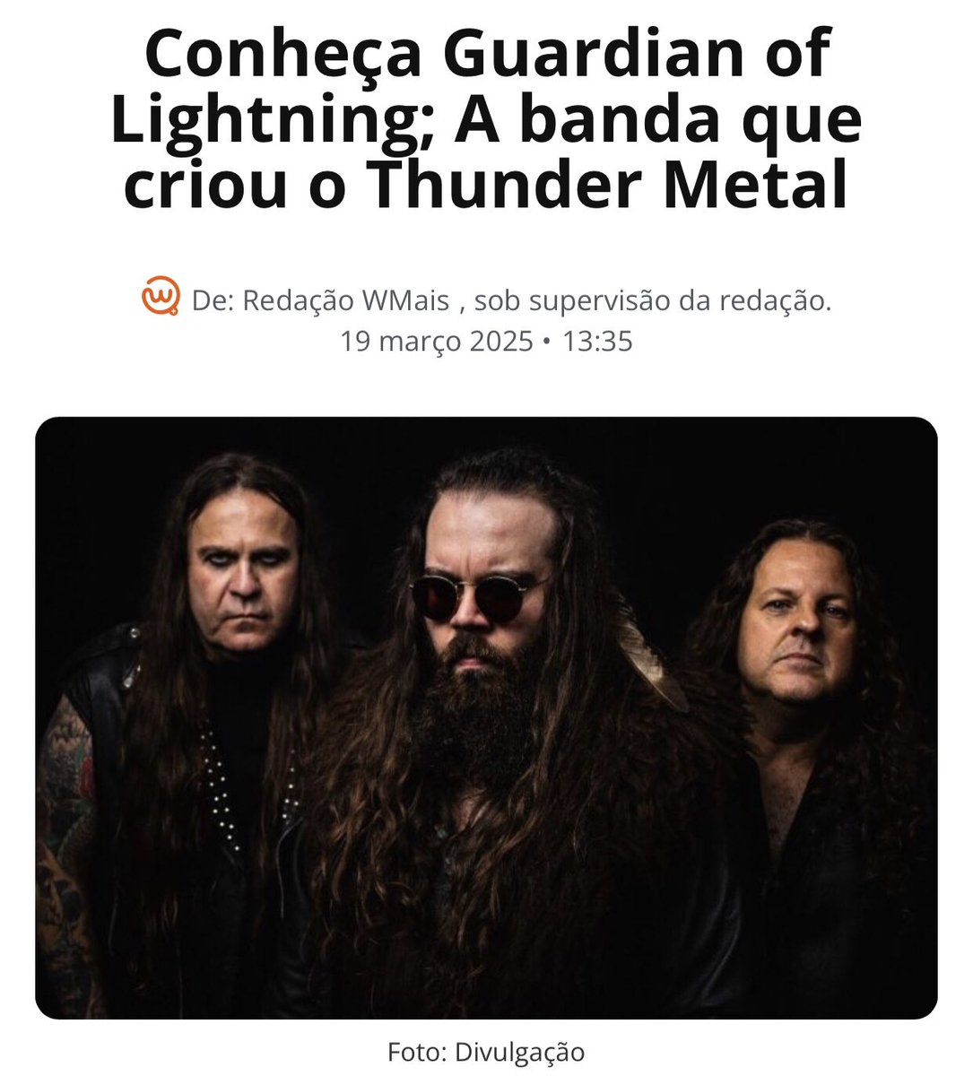 Great article about us check it now!! Written by Zé do Rock wmais.com.br/wculturalazer/…