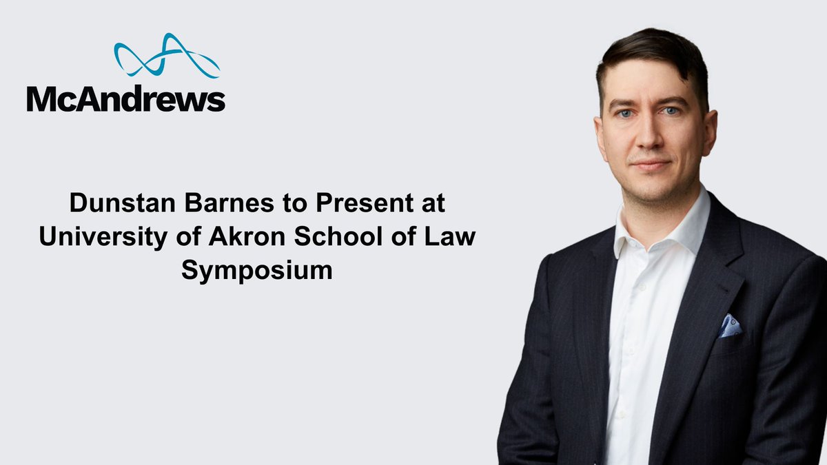 On Monday, March 24, Dunstan will serve on the panel “Design Protection Power Play: Building an IP Portfolio That Lasts,” at the Center for Intellectual Property Law and Technology <a href="/uakron/">The University of Akron</a> School of Law bit.ly/4kA5Plh

#IntellectualProperty #IPLaw #IP