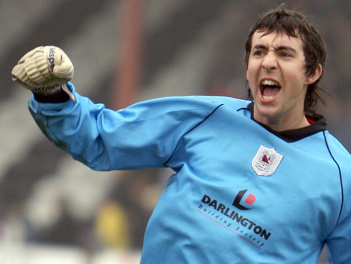 Darlington won 1-0 at Grimsby Town 20 years ago today with Jason St Juste scoring. <a href="/russla23/">Samuel Russell</a> saved a twice-taken penalty taken by Martin Gritton.

David Hodgson said afterwards: "We were very, very lucky because Grimsby deserved something and if I were them I'd be devastated."