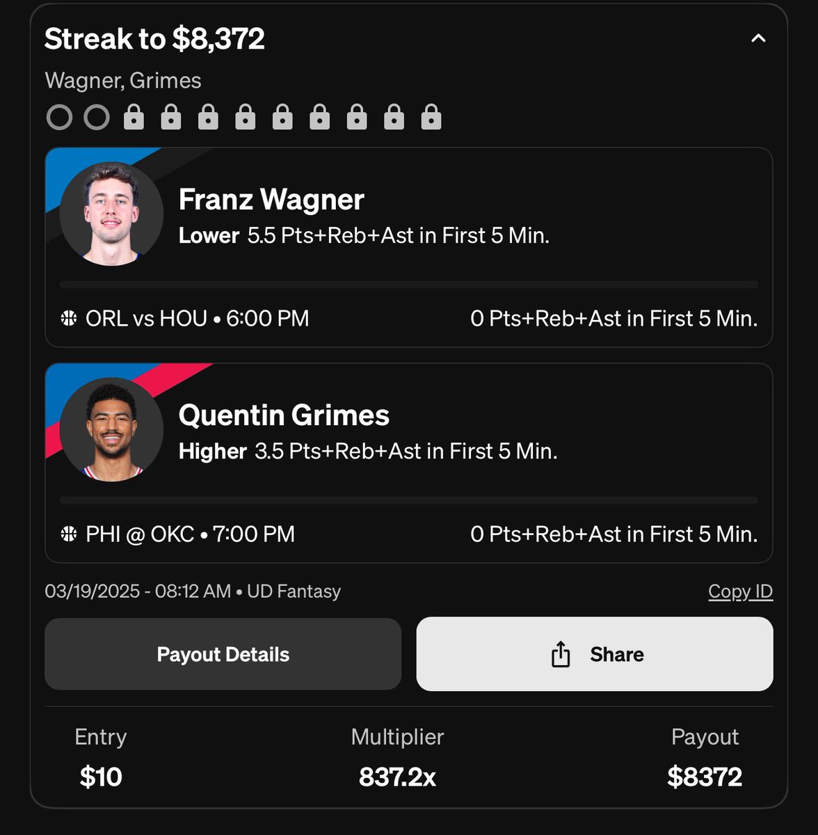 Let’s run this streak up too!