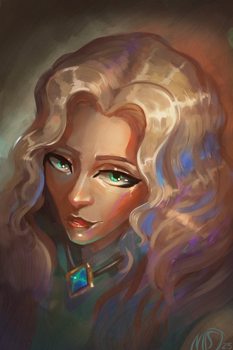 Painted a charity auction portrait for <a href="/worldsfaire/">World's Faire Carnival</a>!