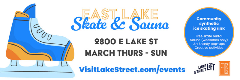 Heavy Table (@heavytable) on Twitter photo Sponsored: Take a twirl (or a tumble—we don’t judge!)  at East Lake: Skate & Sauna open Thu-Sun now through 3/30! Free skate rentals, mobile sauna (advance sign-up required), Art Shanty Project pop-ups, and share your dreams for the future of this site. visitlakestreet.com/events Sponsored: Take a twirl (or a tumble—we don’t judge!)  at East Lake: Skate & Sauna open Thu-Sun now through 3/30! Free skate rentals, mobile sauna (advance sign-up required), Art Shanty Project pop-ups, and share your dreams for the future of this site. visitlakestreet.com/events