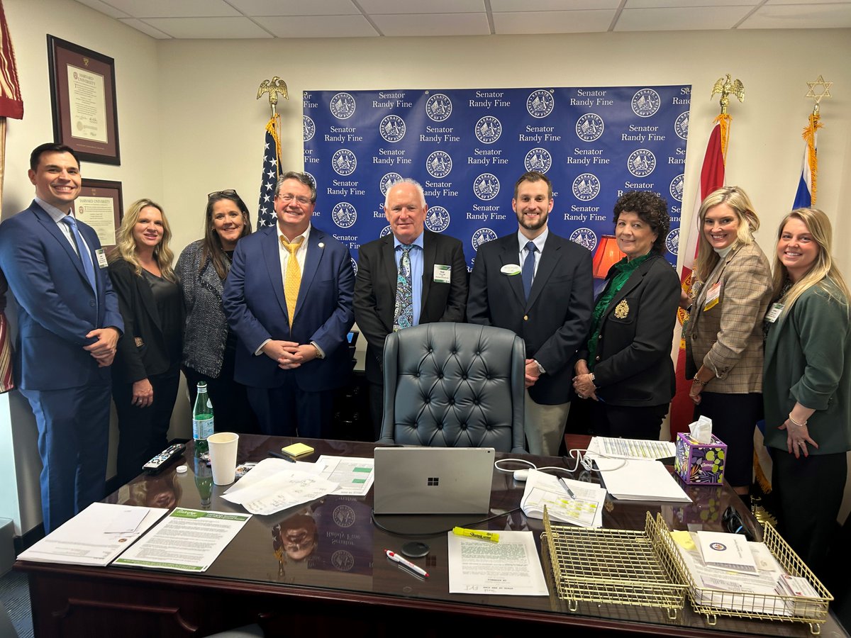 We’re grateful to Sen. <a href="/VoteRandyFine/">Randy Fine</a> for taking the time to meet with LeadingAge Southeast communities. Your insight and dedication to improving senior living are invaluable! Thank you for your continued support. #LASE #AdvocacyinAction
