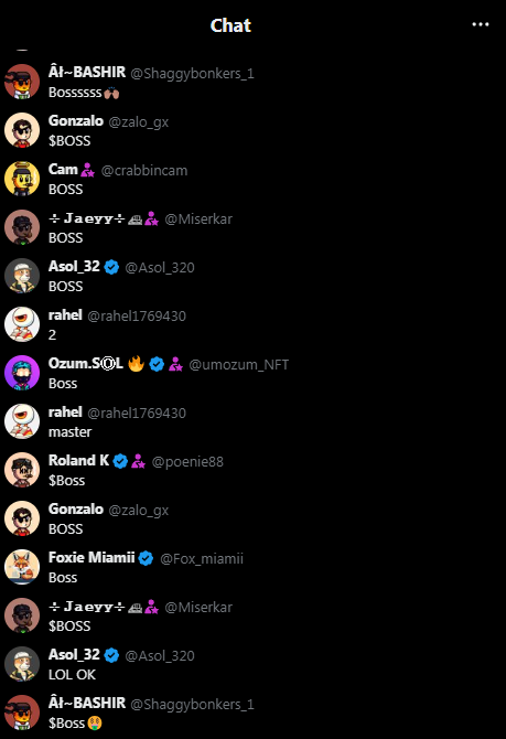 $BOSS is cooking - @FuddlesBoss 🔥

Current MC: 70k$
Our 1st goal: 1M$ MC

CA: 2r4mw13oTFg5hA5XKPoDPa6ntX4qA5zYgAatV4LJtepb

Drop your  $SOL addy if you want $BOSS