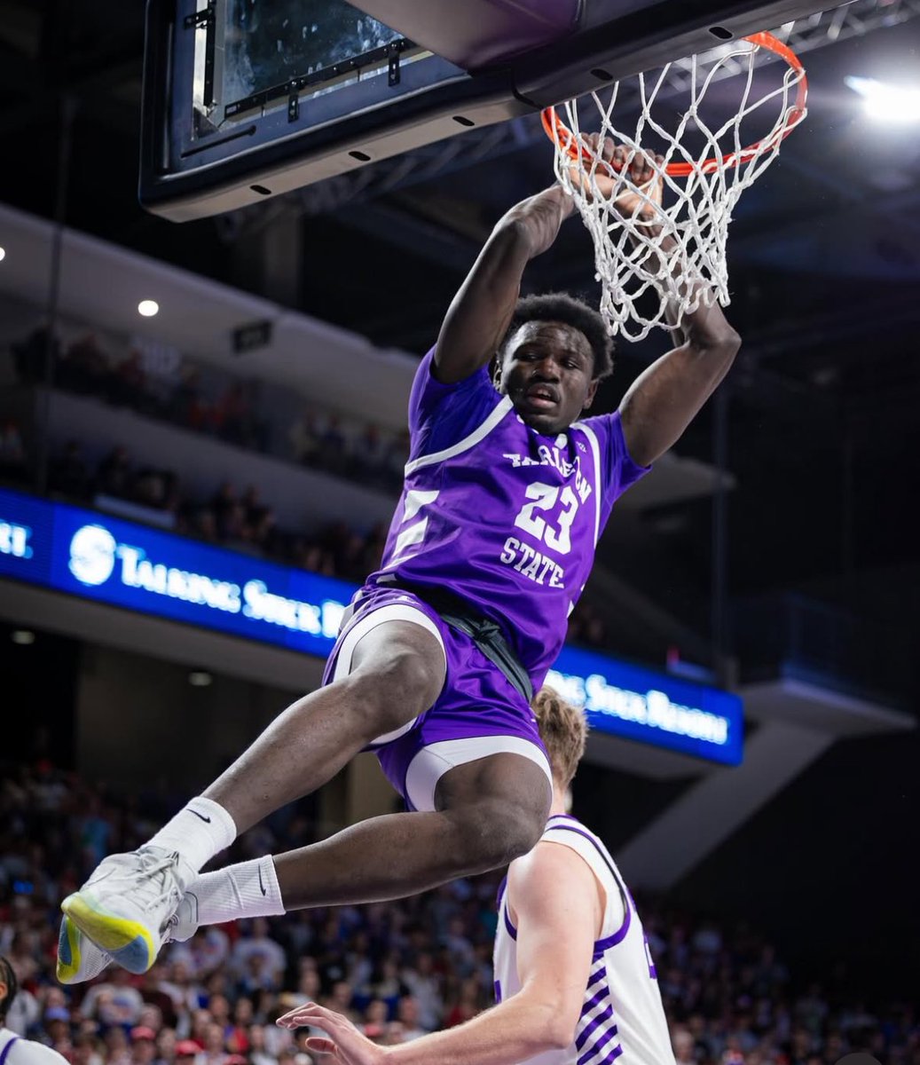 Tobias Bass (@tobias_bass) on Twitter photo NEWS: Tarleton State forward Chris Mpaka plans to enter the transfer portal, his agency Poneman & Naiditch Representation tells <a href="/TheAthleticCBB/">The Athletic CBB</a>
He averaged 8.5 points and 5.3 rebounds per game NEWS: Tarleton State forward Chris Mpaka plans to enter the transfer portal, his agency Poneman & Naiditch Representation tells <a href="/TheAthleticCBB/">The Athletic CBB</a>
He averaged 8.5 points and 5.3 rebounds per game
