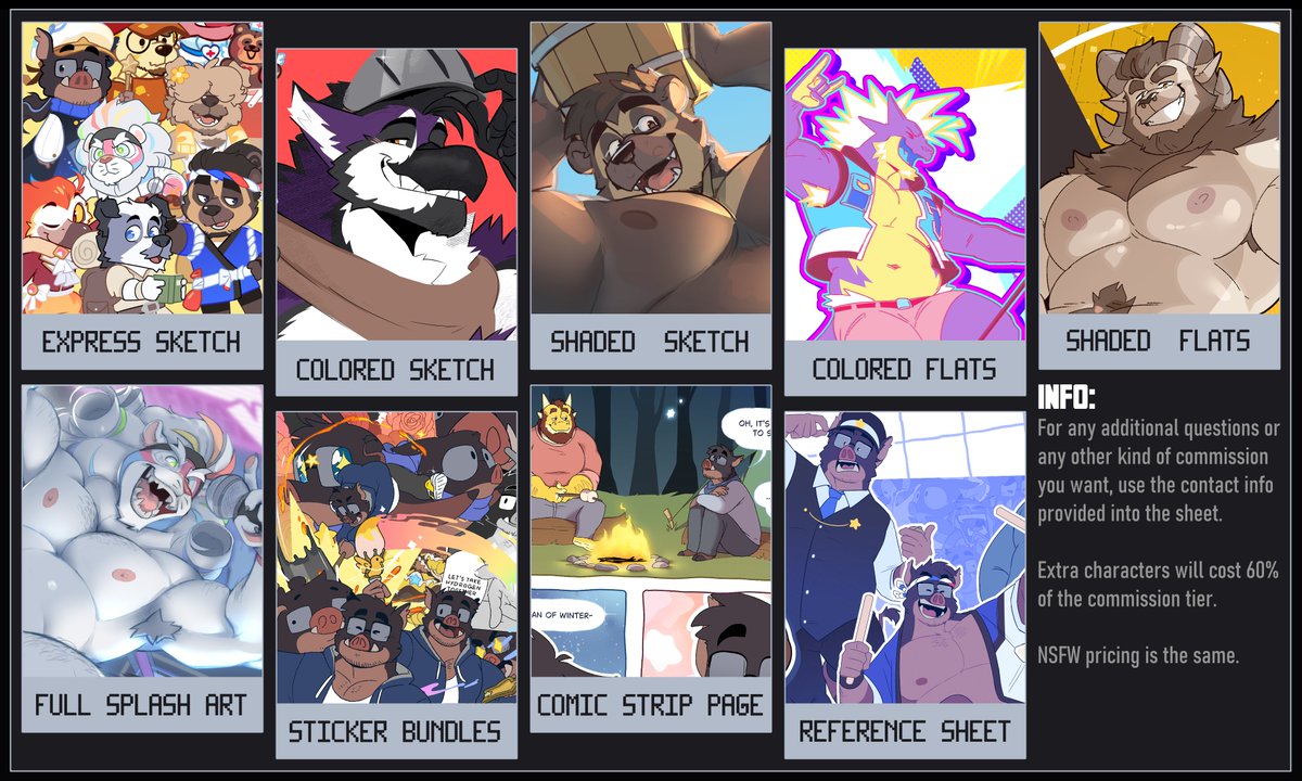 Boar_On_Board's tweet image. CUMissions Forms are open up again!
Did some changes on the shown examples as well x)

Request a slot here! forms.gle/3c6gYeTjCLvTpq…