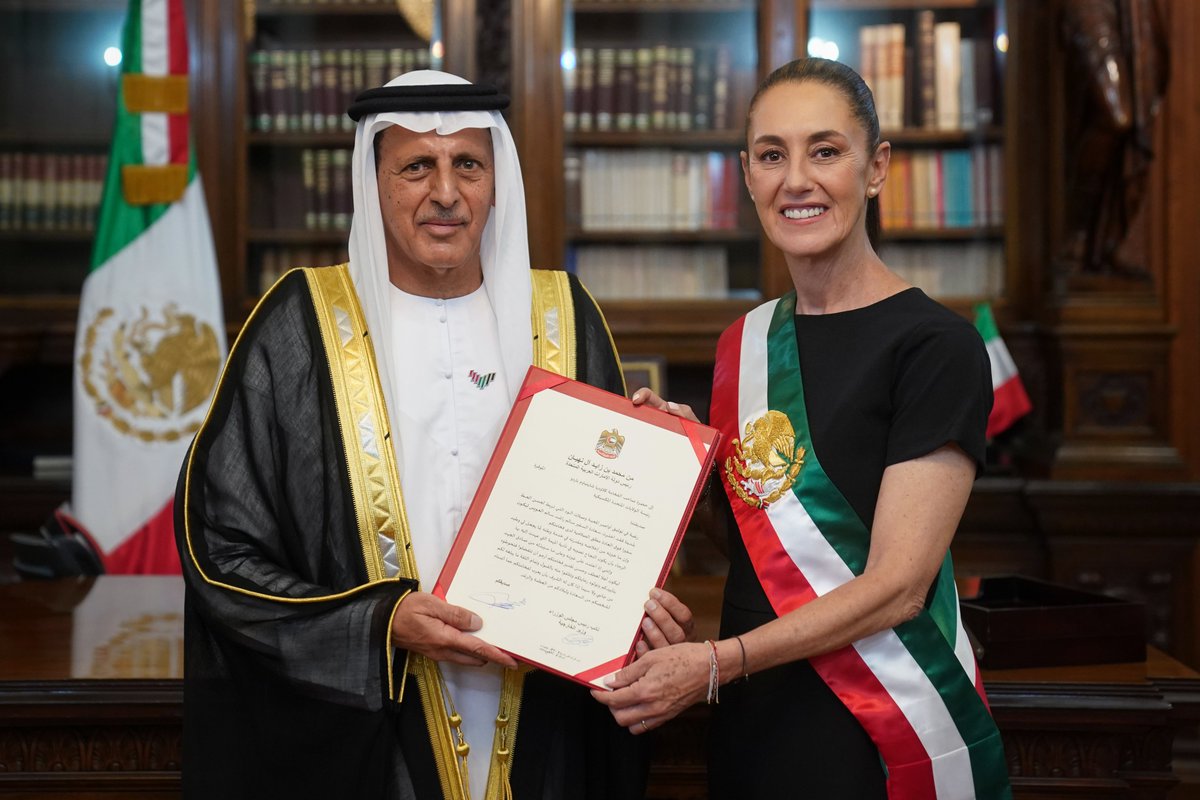 Claudiashein's tweet photo. También saludamos a la embajadora de la República de Honduras, Sonia Leticia Cruz Lozano, y los embajadores de Irlanda, Ruairí de Búrca; República de Turquía, Murat Salim Esenli, y Emiratos Árabes Unidos, Salem Rashed Alowais. https://t.co/id68th17LM