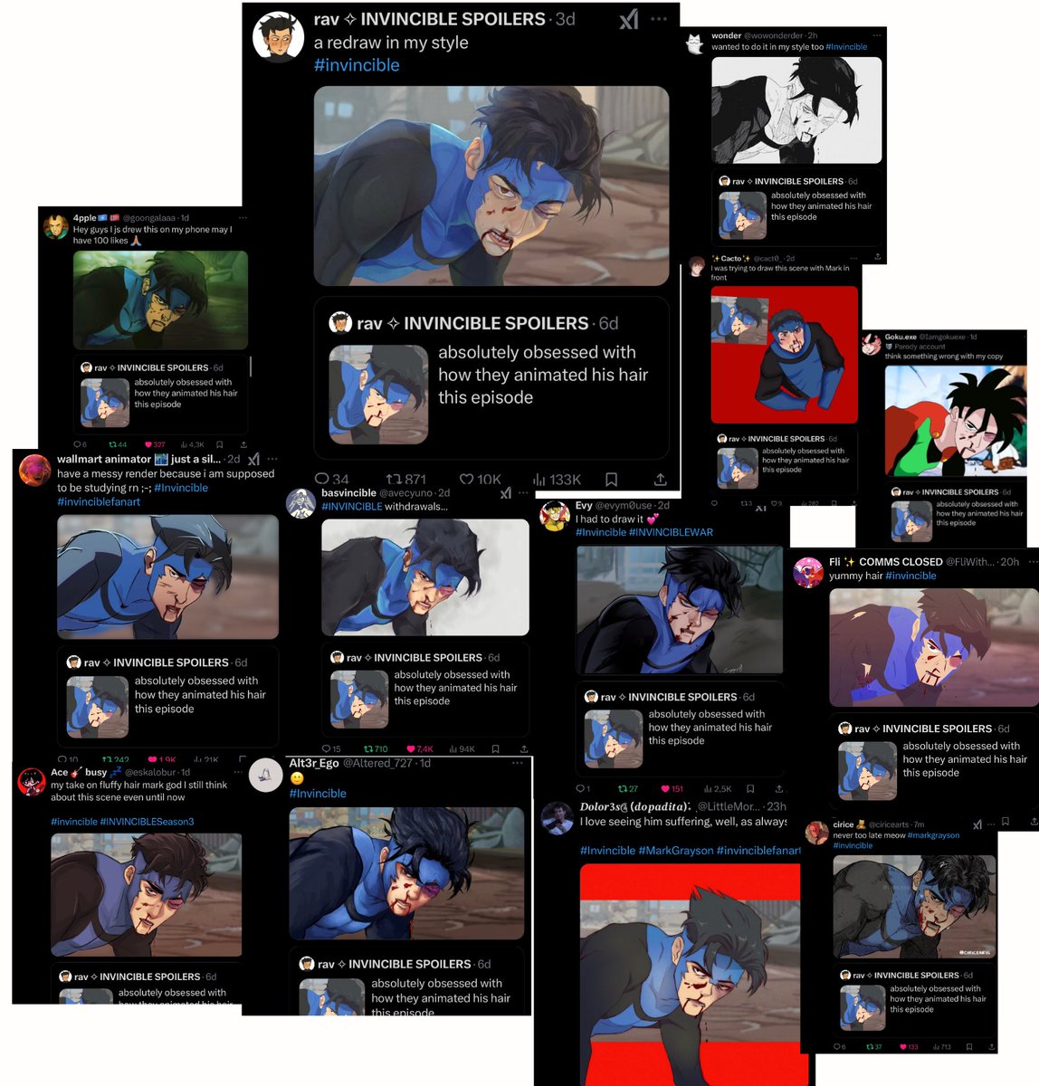 rav 🍏 invincible s4 !!! tweet media