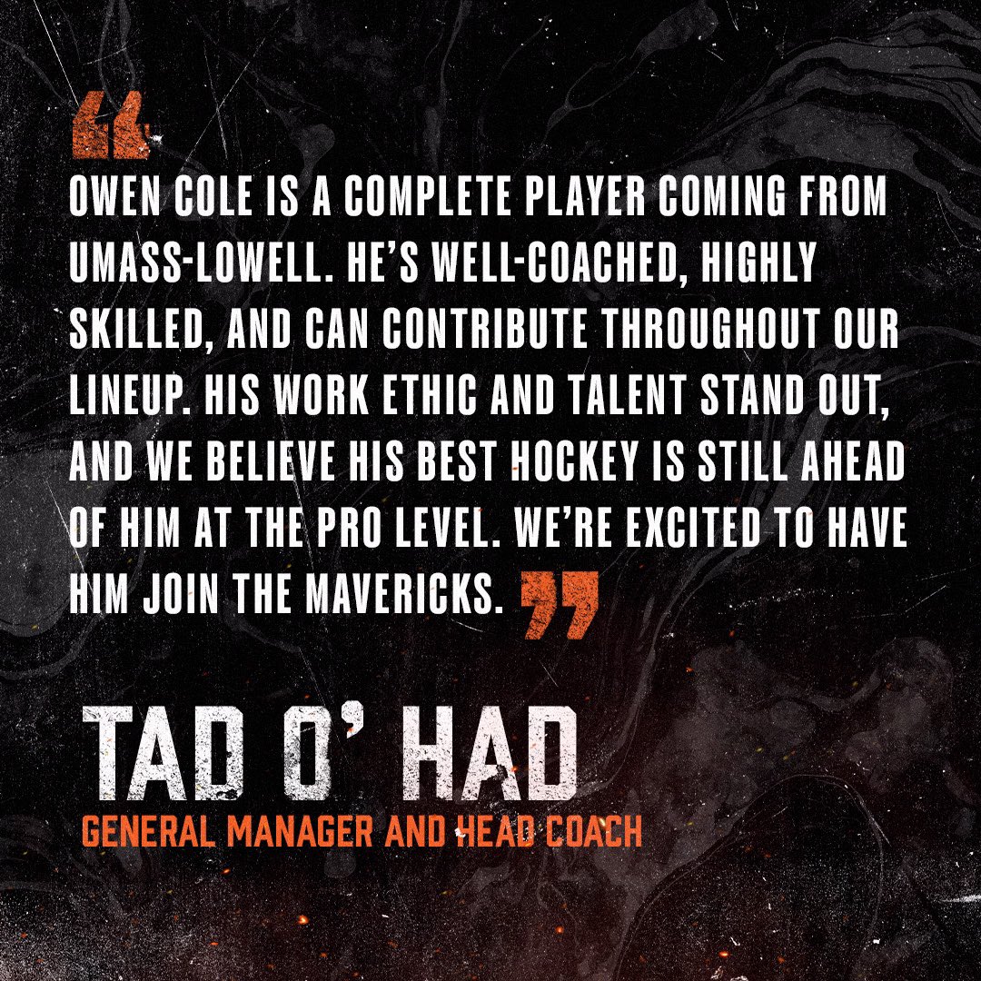 kc_mavericks's tweet photo. We have a new Maverick coming to town! Give a round of applause to forward Owen Cole! ๐๐ผ
Read moreโ> https://t.co/BMwUWU3xkR https://t.co/rADkJbFaq3