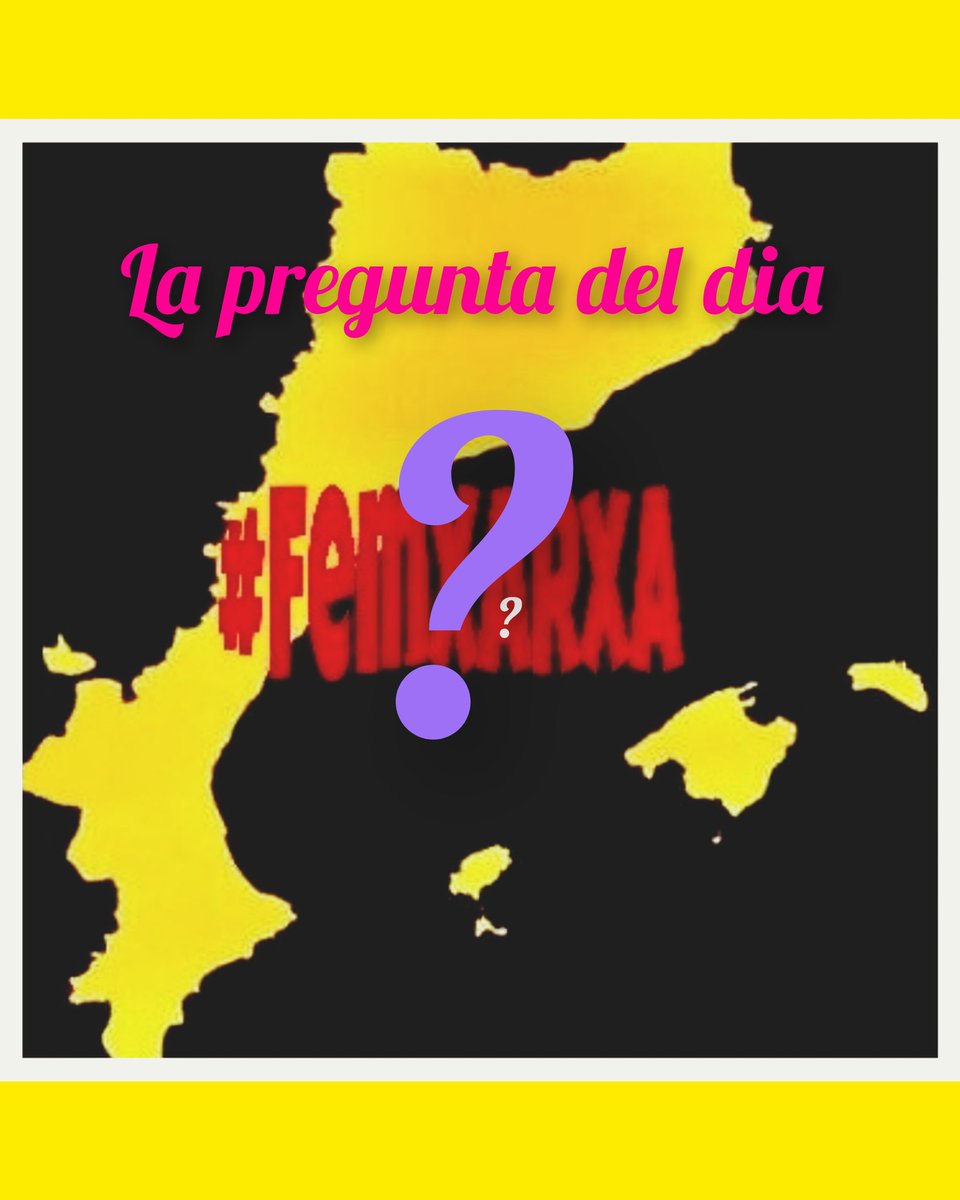 Comença la <a href="/laxarxaxanante1/">@laxarxaxanante</a> 
Recordeu:
👇
1️⃣ REPIULAR

2️⃣ SEGUIR A QUI REPIULI

3️⃣ SEGUIR A QUI US SEGUEIXI

4️⃣ CONTESTAR LA PREGUNTA

A on es poden portar els polítics que parlen de política però no dels problemes reals de la ciutadania?