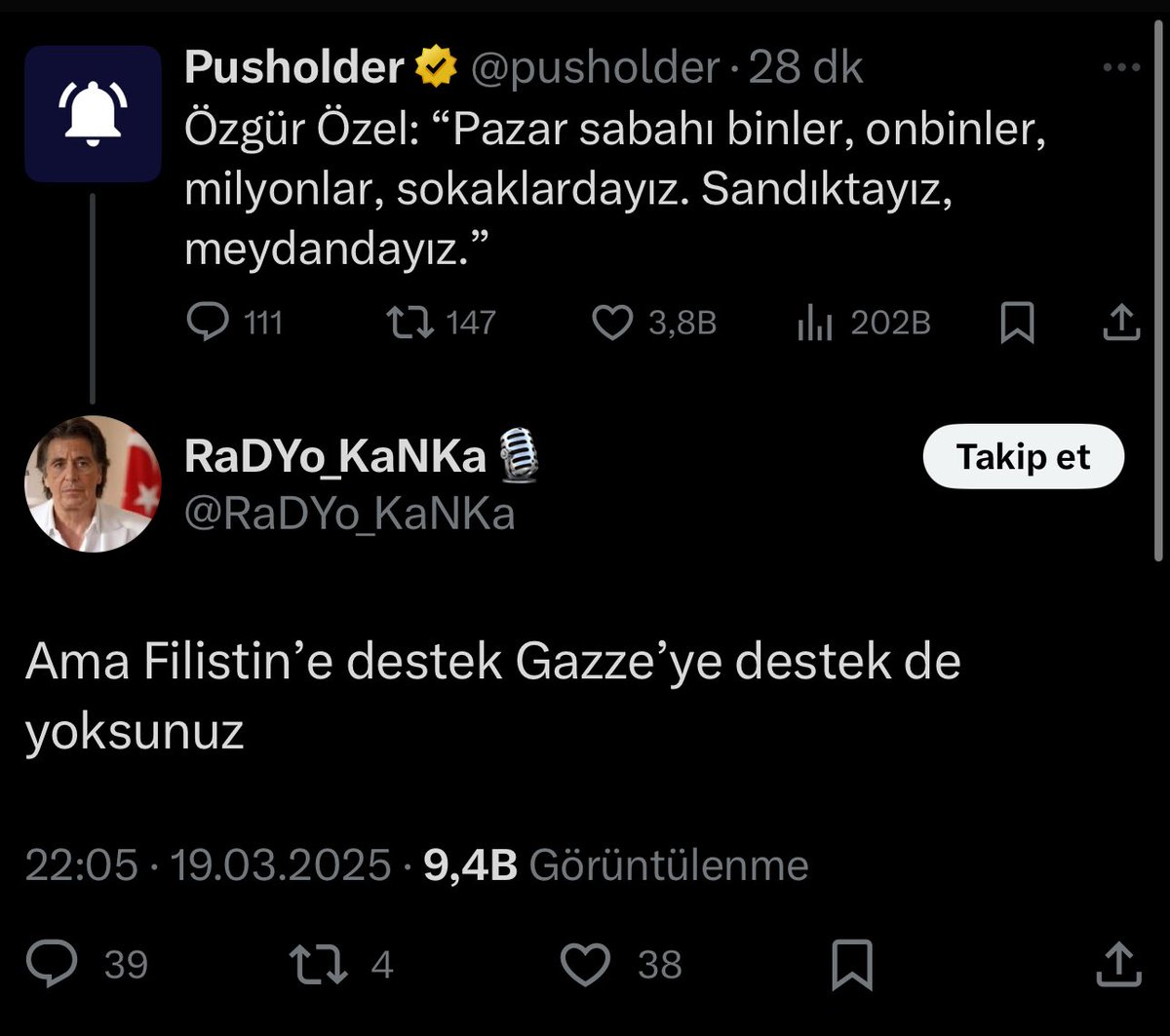 götümüzde ayı bağırıyor hala gazze diyor..