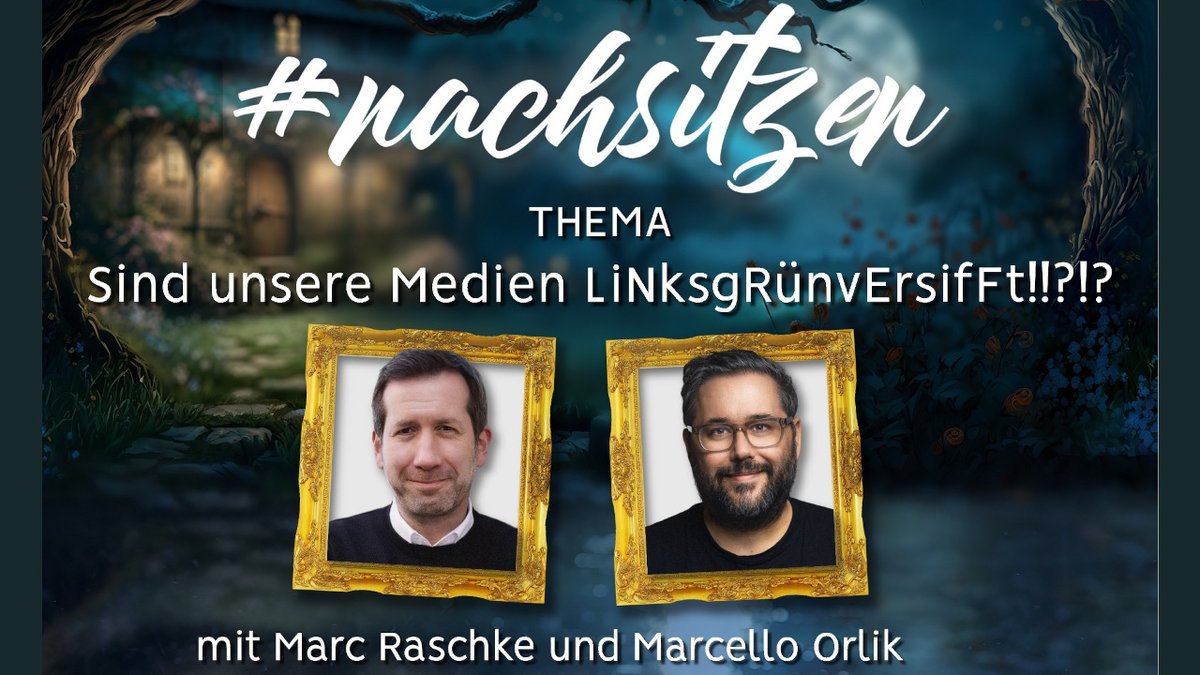 Sind unsere Medien LiNkSgRüNvErSiFfT?!? | feat. Tommy Krappweis, Alexander Waschkau, Alexa Waschkau | #nachsitzen #94

mit Marc Raschke &amp; Marcello Orlik.
 
➡️ youtube.com/watch?v=uffmMS…

#Medien #Links #Gruene #HOAXILLA