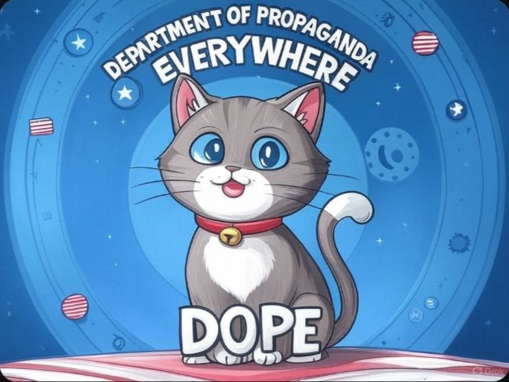 Dis-in-fun-ation: Spread those juicy rumors like wildfire! Repeat lies till they trend! #FakeNews #meme #eth #propagande #dope $dope #ElonMusk #Trump