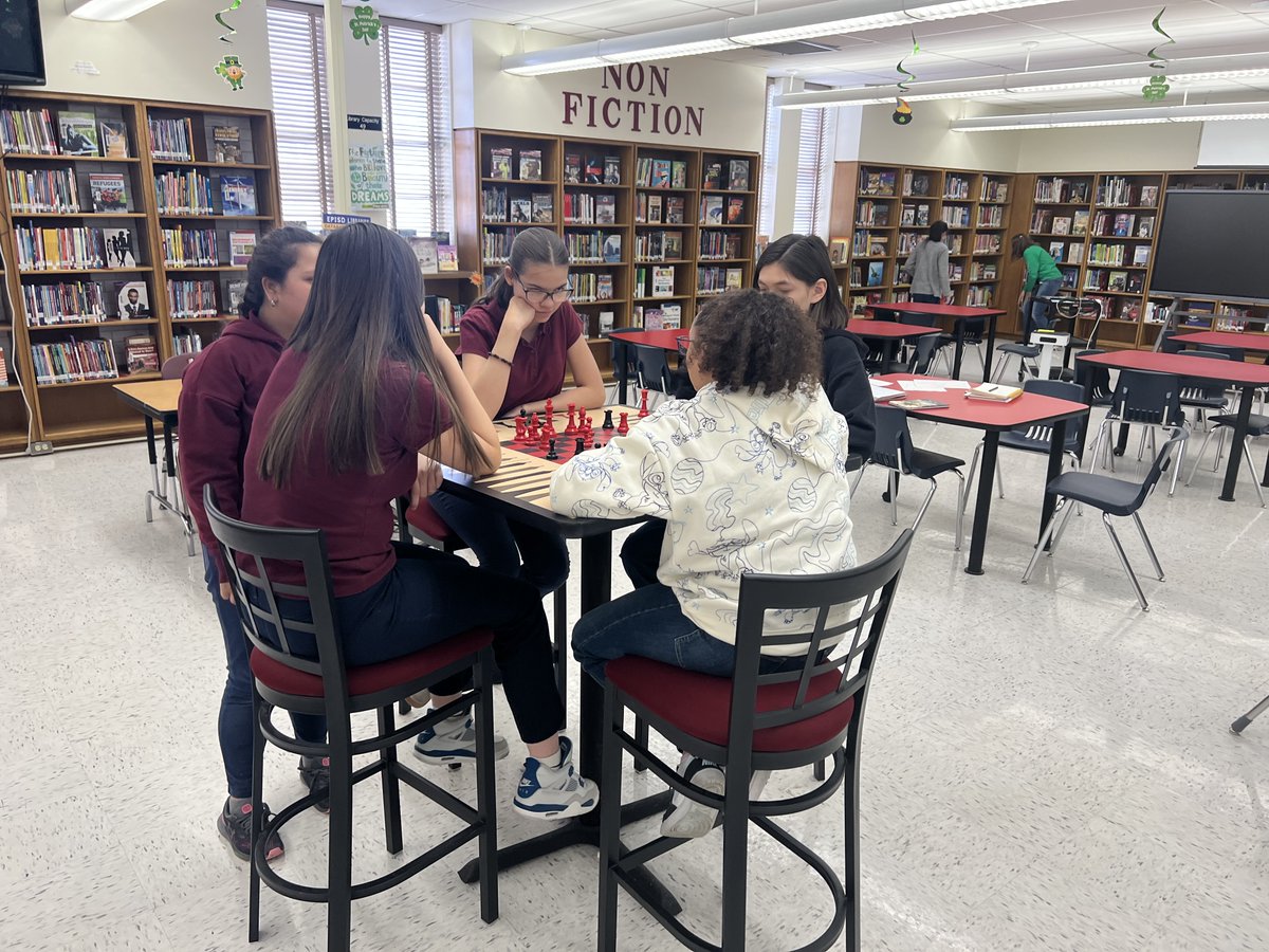 EPISD Libraries (@episdlibraries) on Twitter photo Stopped by Canyon Hills MS just in time to see students enjoying the library during their lunch period. Mrs. Delgado has created such a welcoming space with lots of passive programming options for her students. #itstartswithus <a href="/ELPASO_ISD/">El Paso ISD</a> <a href="/sharodickerson/">๐ฉ๐ฝโ๐ปSharo Dickerson ๐ฆ๐๐ฑ๐</a> Stopped by Canyon Hills MS just in time to see students enjoying the library during their lunch period. Mrs. Delgado has created such a welcoming space with lots of passive programming options for her students. #itstartswithus <a href="/ELPASO_ISD/">El Paso ISD</a> <a href="/sharodickerson/">๐ฉ๐ฝโ๐ปSharo Dickerson ๐ฆ๐๐ฑ๐</a>