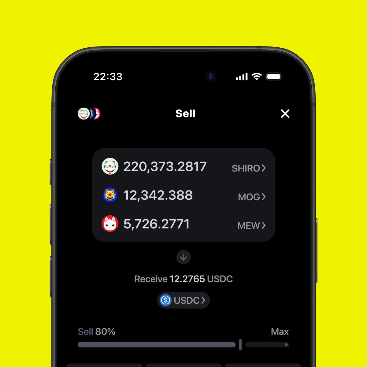 blurmode's tweet image. Traded memecoins on Memepad and ended up with small balances. Swapping one by one was slow—needed a way to sell multiple tokens in one transaction to rebalance faster.