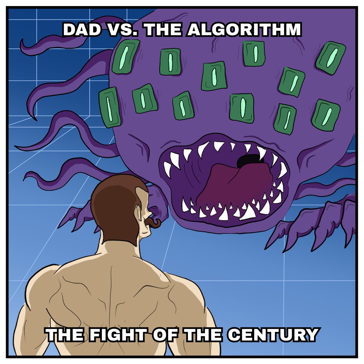 DDTI_Game's tweet photo. He fought in real wars… but nothing prepared him for the algorithm. 😂

Wishlist our game on Steam and watch Dad breaks the internet!

Wishlist now: https://t.co/QeSoQyKQq0
Join our Discord:
https://t.co/lfcR0Tf5fe

#IndieGame #gamedev #daddiscoverstheinternet #game #ddti https://t.co/vBWmAMzxSu