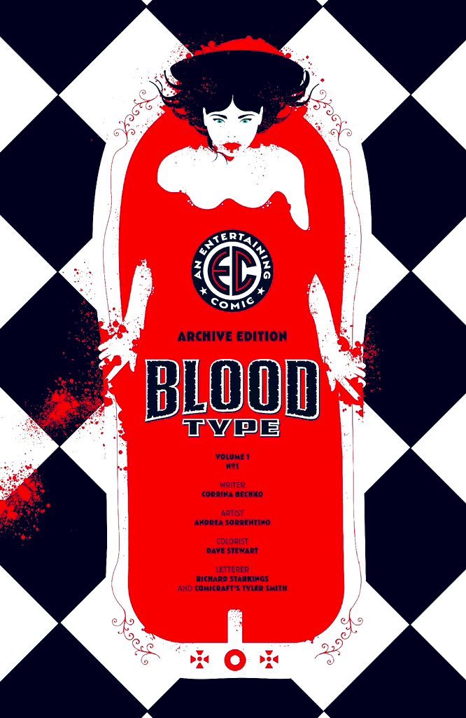 carlotazanahori's tweet image. Happy to show you my first cover for Blood Type! A series by Corinna Bechko, @And_Sorrentino , and Dave Stewart, and edited by @OniPress :)