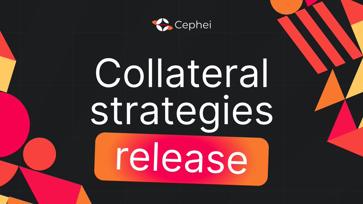 🪐 Cephei — Collateral strategies

🪐 Hello, Cephei community.

Today we are happy to announce an innovation that our team has been working on for a long time. We present to your attention — Custom Farm Strategies ✨

This feature makes the provision not only support for debt,