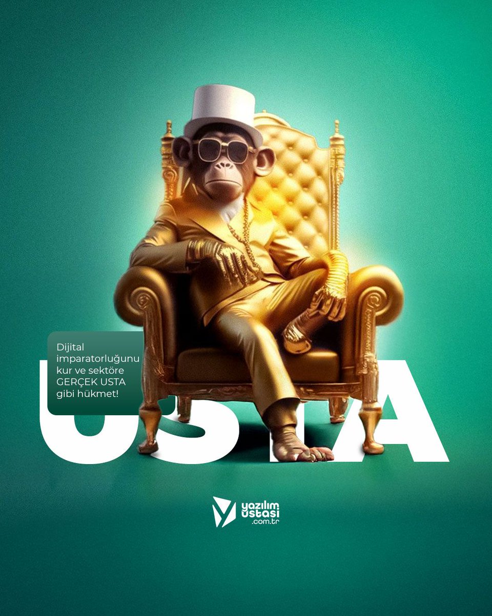 📢 Dijital Dünyada Gerçek Bir Usta
Olmaya Hazır Mısın? 🚀

Dijital imparatorluğunu kur ve sektöre GERÇEK USTA
gibi hükmet! 💻👑

🔥 Yazılım Ustası olarak, ajanslara özel web
geliştirme, yazılım çözümleri ve e-ticaret sistemleri
sunuyoruz.