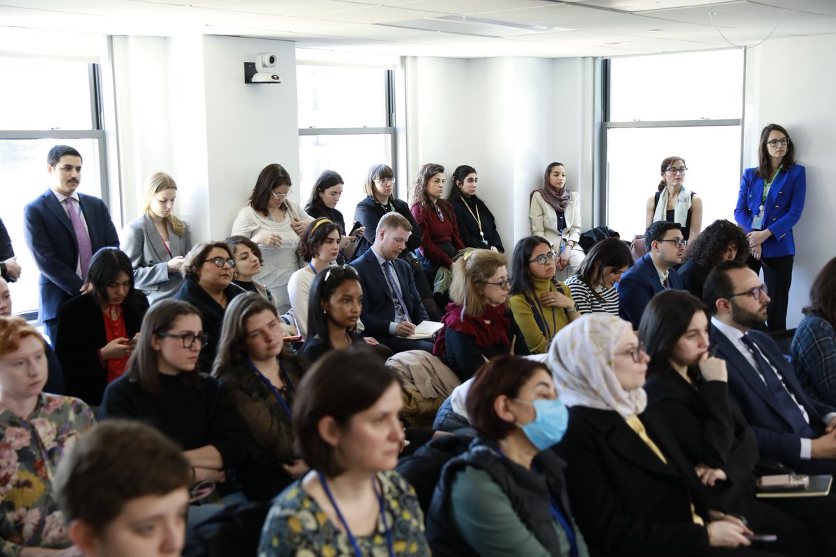 Ireland at UN (@irishmissionun) on Twitter photo Today, 🇮🇪 was proud to co-sponsor an event on "Inclusive Transitions: Envisioning Syria's Future", organised by the Syrian Women's Political Movement & hosted by @UNWomen.
<a href="/IrelandAmbUN/">Fergal Mythen - Ambassador of Ireland to the UN</a> underscored Ireland’s commitment to supporting & amplifying the voices of women human rights Today, 🇮🇪 was proud to co-sponsor an event on "Inclusive Transitions: Envisioning Syria's Future", organised by the Syrian Women's Political Movement & hosted by @UNWomen.
<a href="/IrelandAmbUN/">Fergal Mythen - Ambassador of Ireland to the UN</a> underscored Ireland’s commitment to supporting & amplifying the voices of women human rights