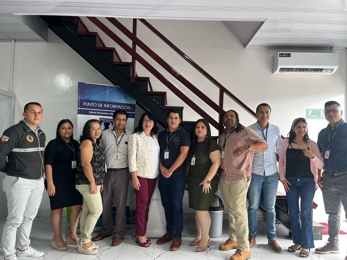 📍 Hoy, durante el recorrido en la Unidad Judicial Multicompetente del cantón La Joya de los Sachas, en la provincia de Orellana, constaté importantes mejoras en las condiciones físicas de las áreas judiciales logrado con el mismo presupuesto. Es gratificante ver un inmueble