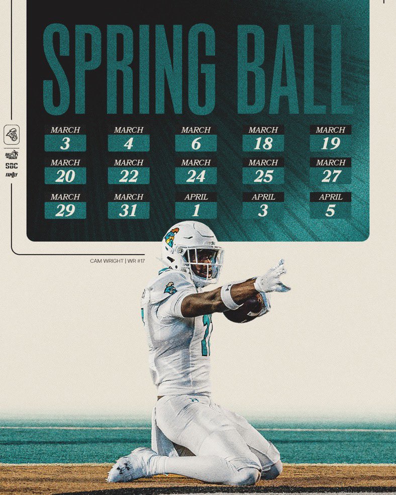 I will be at the Coastal Carolina University Junior day on March 29th! <a href="/KyleWSteinhoff/">Kyle Steinhoff</a> <a href="/TyronCarrier/">Tyron Carrier</a>