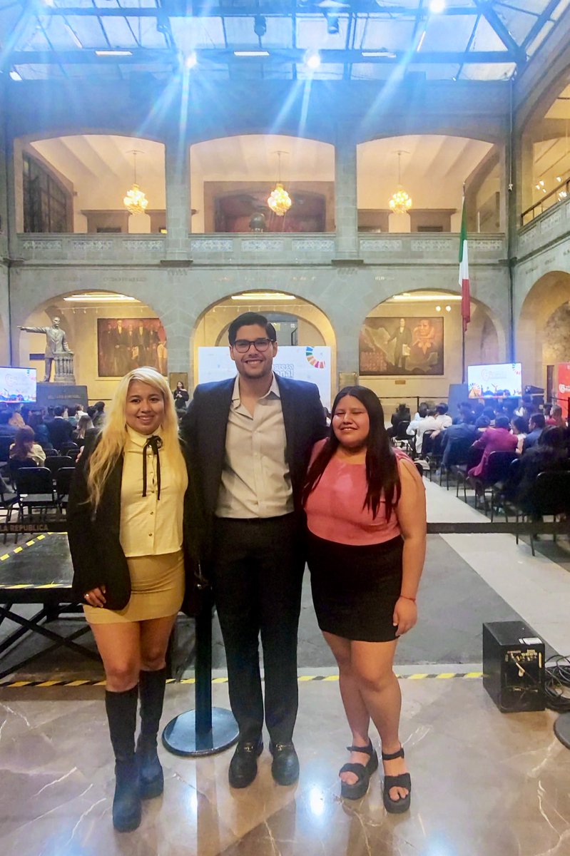 Recientemente, nos sumamos al Congreso Nacional de la <a href="/redpoliticosmx/">Red Mundial de Jóvenes Políticos</a> , realizado en la Antigua Sede del Senado, para integrar el Grupo Plural por las Juventudes, que luchará por la aprobación de la Ley General de Juventudes. 🇲🇽⚖️

#LEYDEJUVENTUDESYA #SomosAteneo
