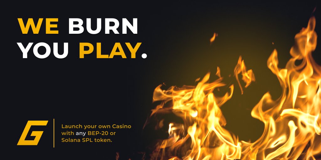 Enjoy playing Poker, Coinflip and RPS with your Community. 
40% of all lost tokens will be automatically burned.

Join us and stay updated t.me/gambly

#pvp #gamblingX #Binance #Solana #LaunchingSoon