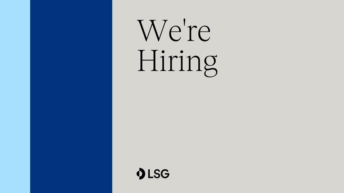 We're #hiring summer interns! If you're a team player with strong writing, communication, research, and critical thinking skills, we want to hear from you. Apply now and gain hands-on experience with our team! lsg.breezy.hr/p/f81b9a849f47…

#publicaffairs #communications