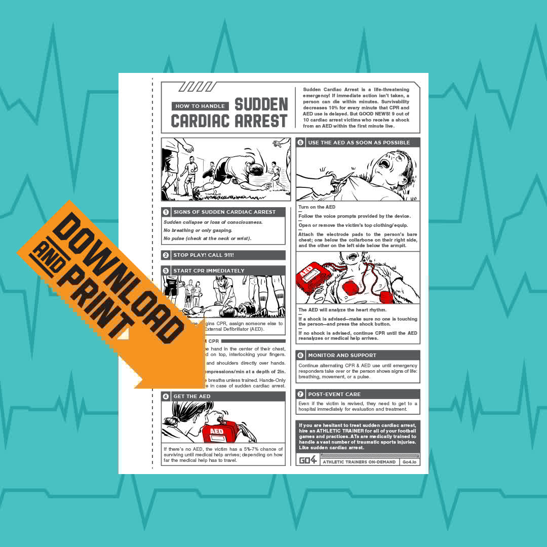 Sudden Cardiac Arrest is one of the leading causes of death for student athletes. Downloadable resource that needs to be shared and reviewed with all coaches, parents, players, and operators.

go4.io/resource/how-t…
