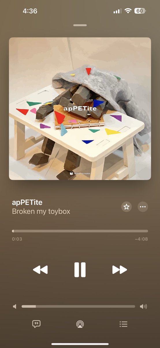 ブロークンの新曲良すぎるー！
ミセス好きな人、この曲刺さると思うなー！

#Brokenmytoybox 
#MrsGREENAPPLE