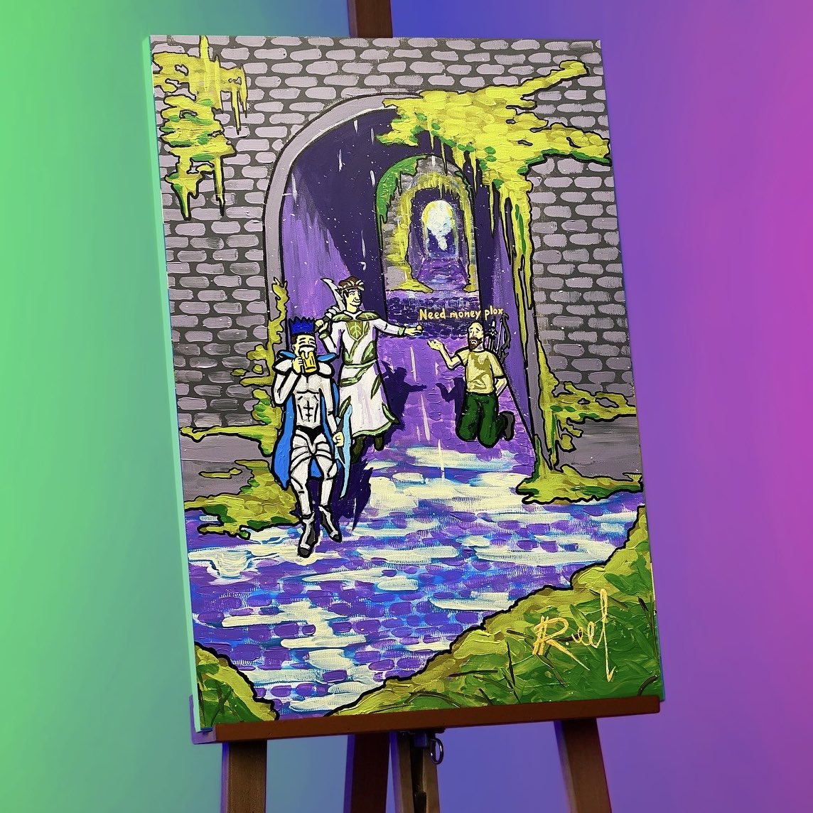 A helping hand, a hidden fortune—who’s truly rich here? 😁