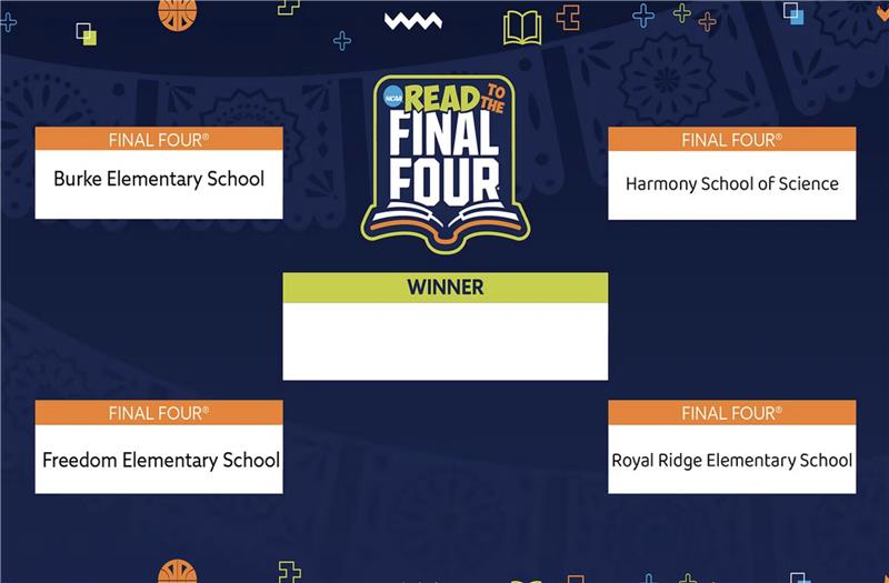 🏆📚 Congratulations to Royal Ridge Elementary for making it to the FINAL FOUR in the Read to the Final Four Challenge! 🎉
Your teamwork and love for reading show what #theNEISDway is all about!