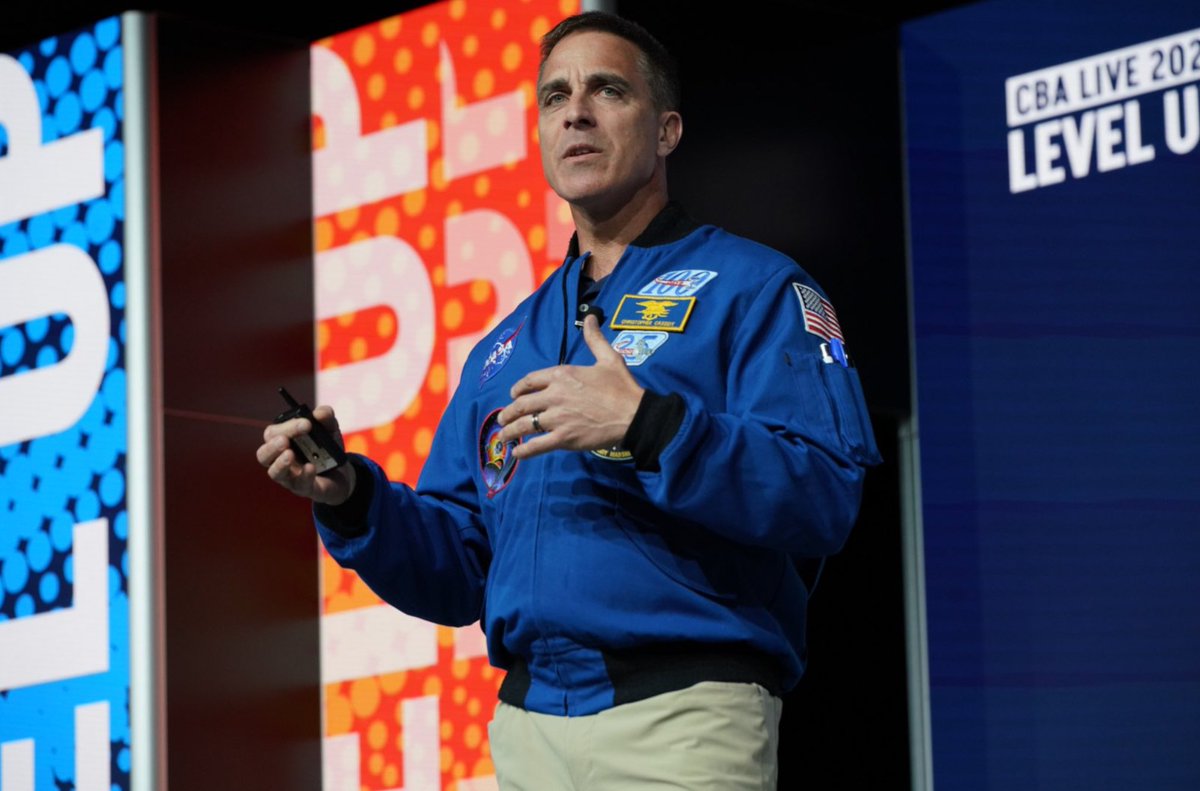 xcubelabs's tweet photo. Highlight from Day 2 at #CBALive2025:
@NASA Astronaut & Navy SEAL @Astro_SEAL on purposeful leadership:
"People who put ego aside, roll sleeves up, and value every voice win."
Couldn't agree more.
How are you shaping leaders like this in your org?
#Leadership #xcubeLABS #FinancialServices #AI #MachineLearning #FinTech #RegTech #Automation #RiskManagement #Compliance #BFSI #DigitalTransformation #TechInnovation #AIinFinance #FutureofLegalTech #BankingInnovation #BankingInnovation #CustomerExperience
