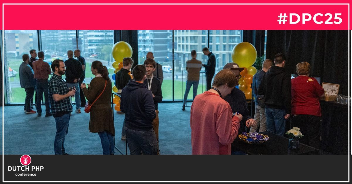 dpcon's tweet image. Today was the second day of The Dutch PHP Conference and it was a big succes!🚀
Will we see you there tomorrow?
#dutchphpconference #php25 #developers