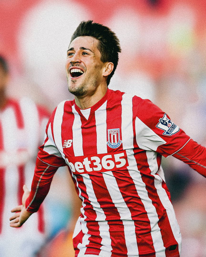 classicshirts's tweet photo. Once upon a time at Stoke City 🌟 https://t.co/3gMiB3dDMc