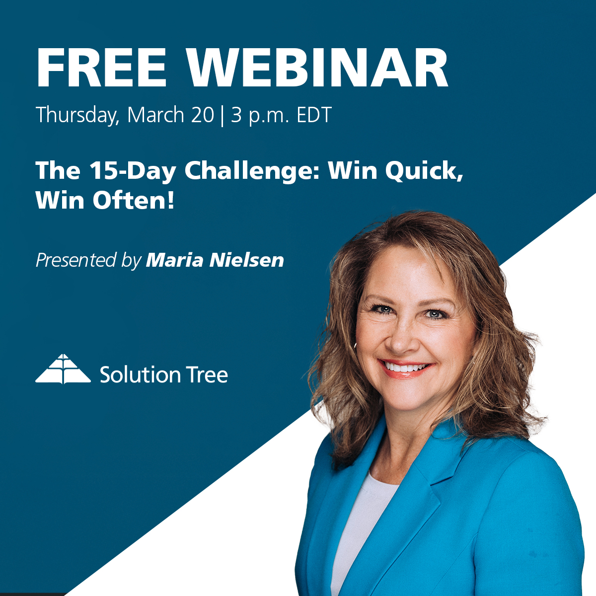 🚀 Win Quick, Win Often! 🚀

Join Maria Nielsen for a FREE webinar this Thursday to learn 7 essential steps for streamlining unit design &amp; driving student success!

🎯 Save your spot! ➡️ bit.ly/41vGobS

#PLCatWork #TeacherCollaboration #EducationLeadership