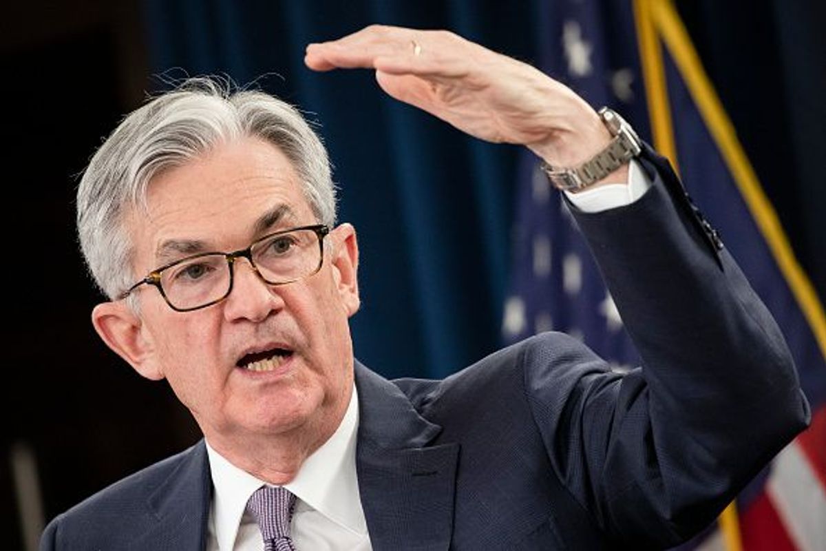 The Federal Reserve held interest rates steady Wednesday for the second meeting in a row and maintained a prior prediction for two rate cuts at some point this year.