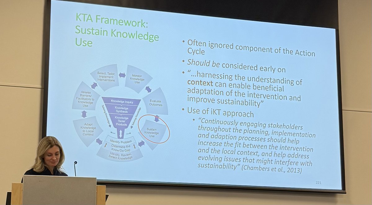 Thank you <a href="/drsarahmunce/">Sarah Munce</a> for highlighting the importance of addressing sustainability at the outset of our clinical research. "Partnering with  youth and family, is a key part of addressing this!" Can't wait to connect again!
<a href="/I_B_I_A/">IBIA</a> , #IBIA2025 #BrainInjury