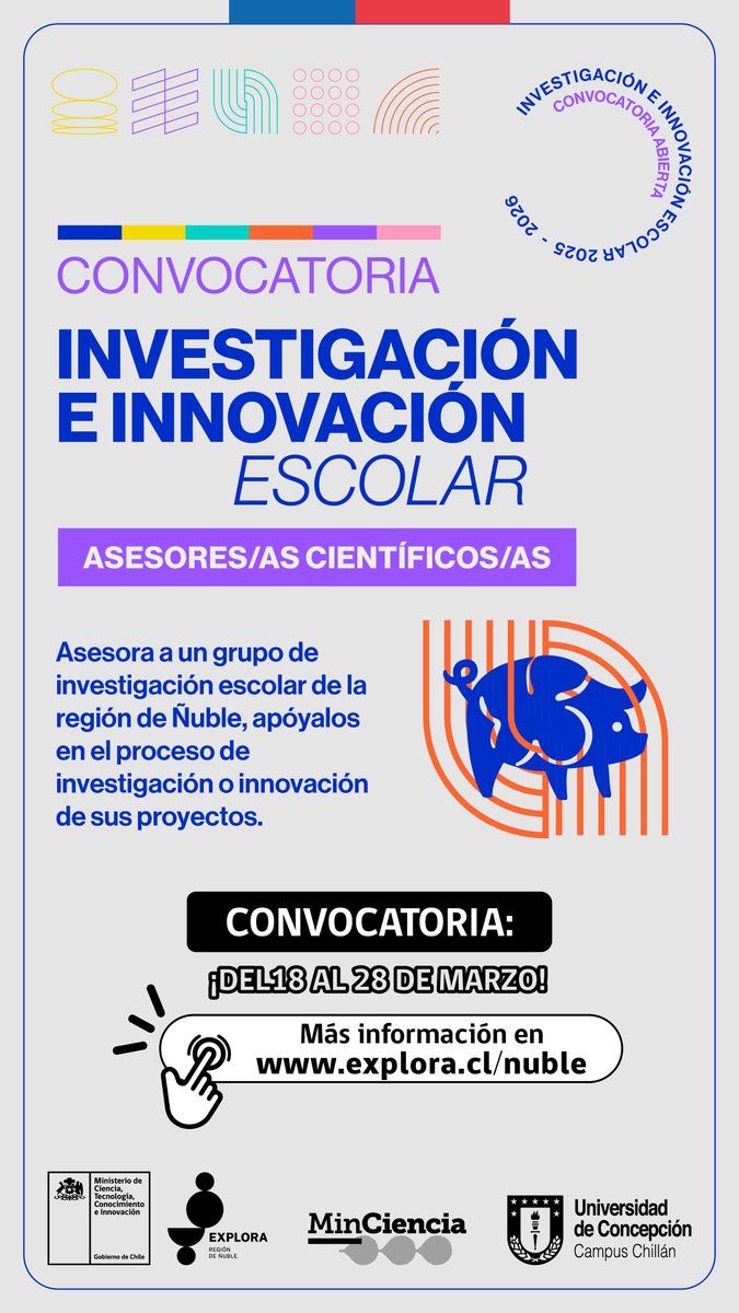 postula en explora.cl/nuble/convocat…