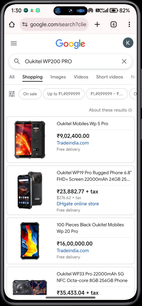 kkheroo786's tweet photo. @oukitelmobile Thanks @oukitelmobile for this giveaway opportunity❤️#OukitelEaster
Here's my Screenshot of Searching "Oukitel WP200 PRO"
✨Biggest wish to win❤️
Join❤️
@SapnaChawla84
@anshu674230
#OukitelEasterGiveaway #OUKITEL #happyeaster #wp200pro #comingsoon #giveaway #fypシ #TrendingNow https://t.co/KeswnXeO18