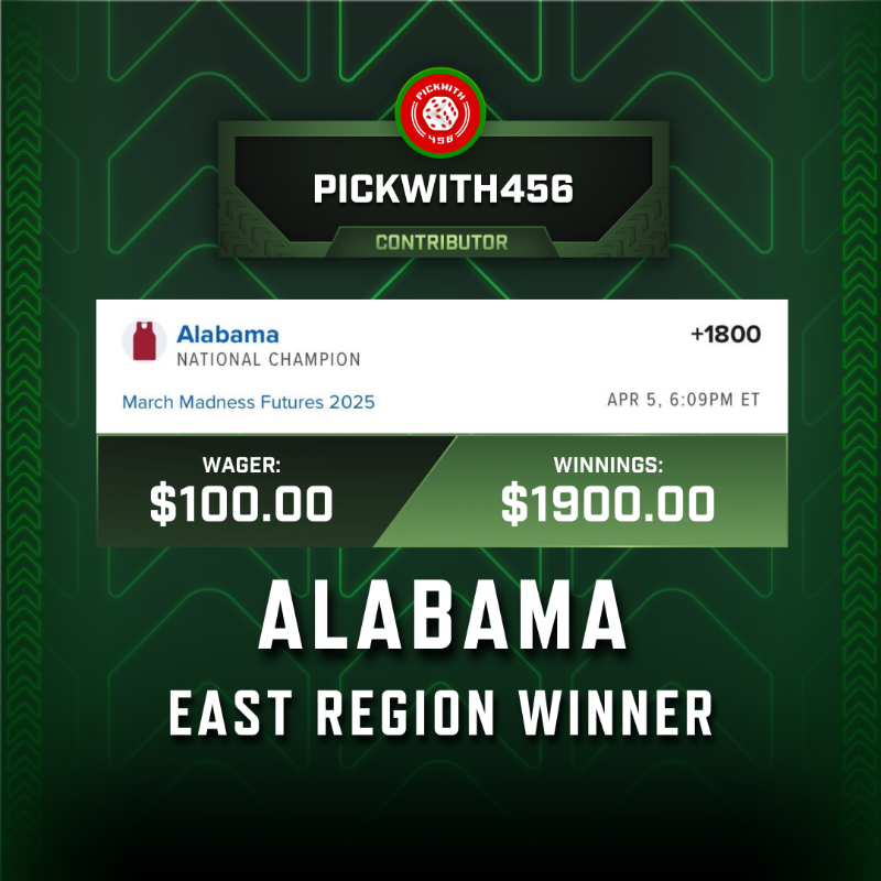 ParlayScience's tweet photo. Four Regions, Four Winners. 🧪

The team covered futures so you can worry about the now! Click to tail your favorite Champion or tail us all below! 👇