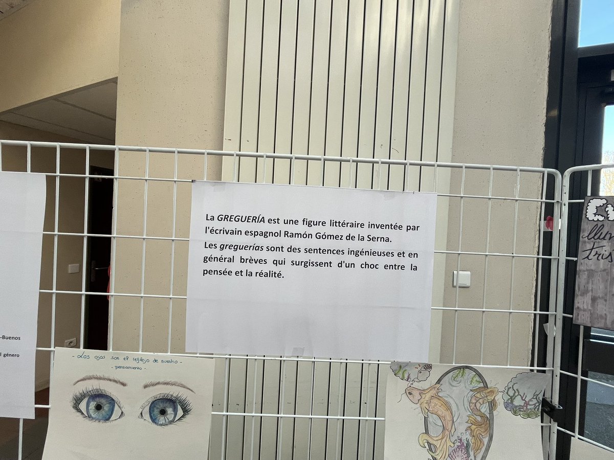 Les semaines se succèdent dans l'établissement, les projets éducatifs aussi, au service du multiculturalisme, des valeurs humanistes, du respect de la différence et pour un mieux vivre ensemble 
👏 à toute la communauté