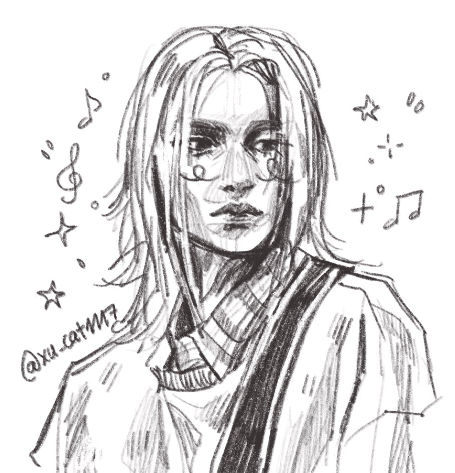 quick #Jooyeon sketch🎸