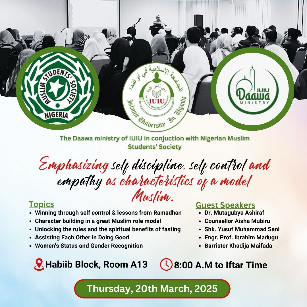 guildiuiukc's tweet photo. Don't miss out, come Thursday, 20th March 2025
#IUIUKC #RamadanMubarak https://t.co/4bLNYMEjRG