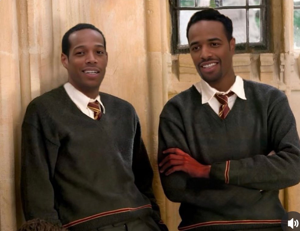 canal_namura's tweet photo. Os gêmeos Weasley na nova série do Harry Potter. https://t.co/Z1JKkMyBwn