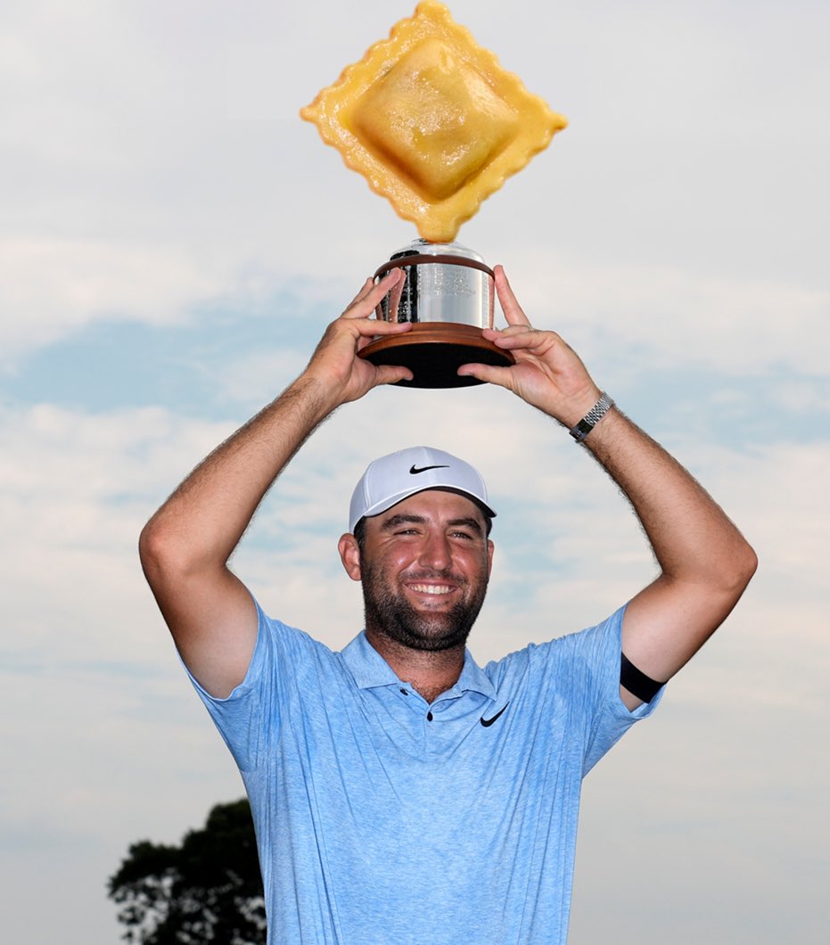 If anyone at the <a href="/PGATOUR/">PGA TOUR</a> is in need of an official ravioli sponsor, just know <a href="/ripifoods/">ripifoods</a> is interested!! 🍝🤝⛳️