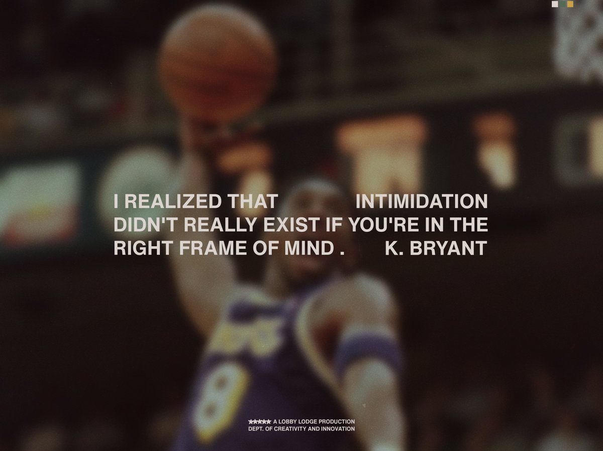 Kobe Bryant once said: