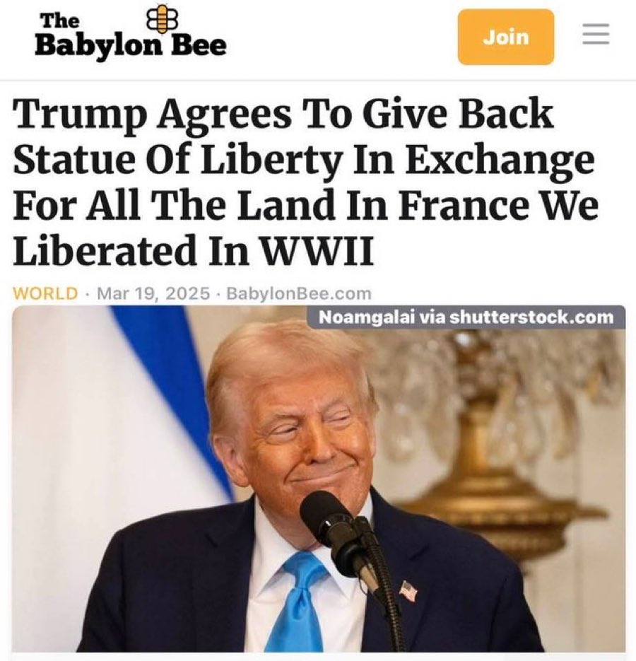 When comes to trolling, President Trump is the best. But I think he’s serious!