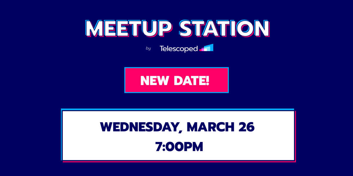 TelescopedInc's tweet photo. 📢 Event Rescheduled!

Our AI Panel has a new date!  Same exciting insights—just a new day.

📅New Date: Wednesday, March 26, 7:00PM

•Already signed up? Your spot is safe!
•Can’t make it? Please, delete your comment to free up a space.

Thanks for your support—see you soon! 🚀 https://t.co/ieQOaensKV